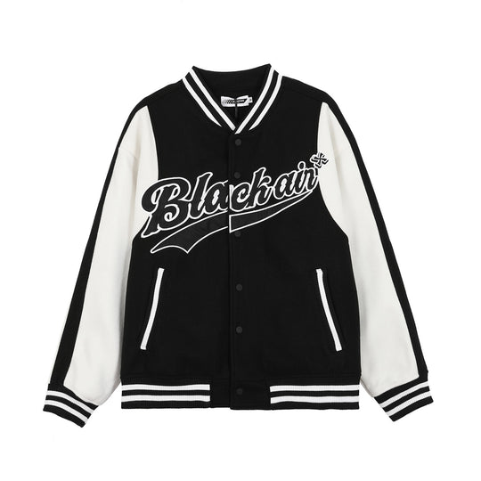 Spring And Summer High Street Splicing Color Autumn And Winter Thin Baseball Clothing