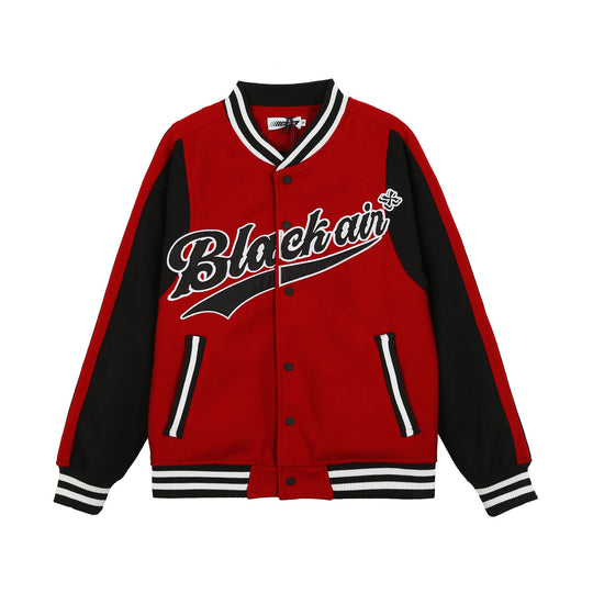 Spring And Summer High Street Splicing Color Autumn And Winter Thin Baseball Clothing